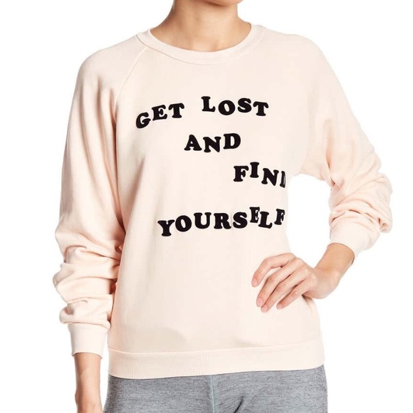 New Wildfox Get Lost Junior Sweater - Picture 6 of 8